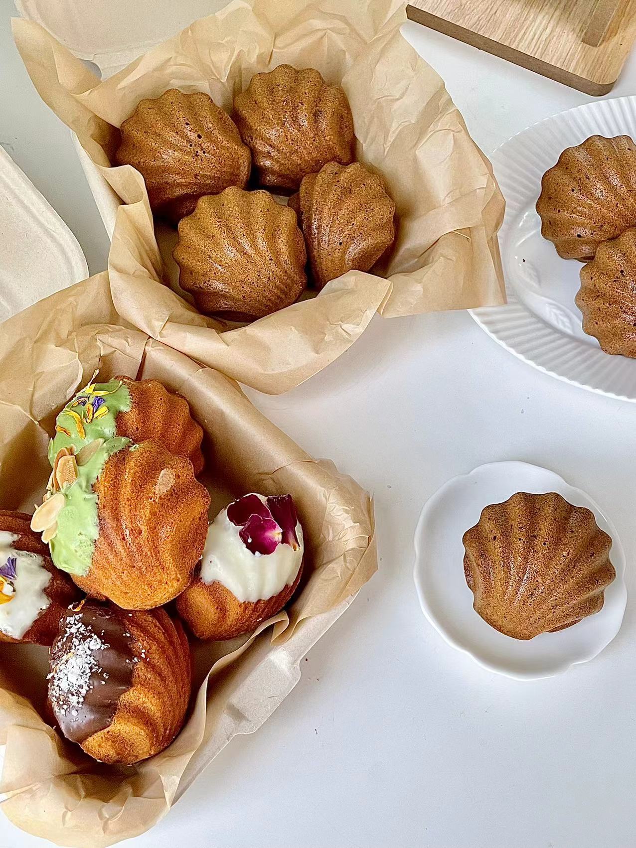 Pilz-Backform 6 Mulden, Antihaftbeschichtet, Karbonstahl, Für Ofen – 2 Stück, Für Kekse, Muffins, Madeleines