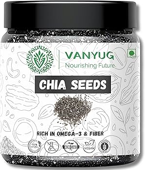 VANYUG Nourishing Future Premium Chia Seeds | Rich in Omega