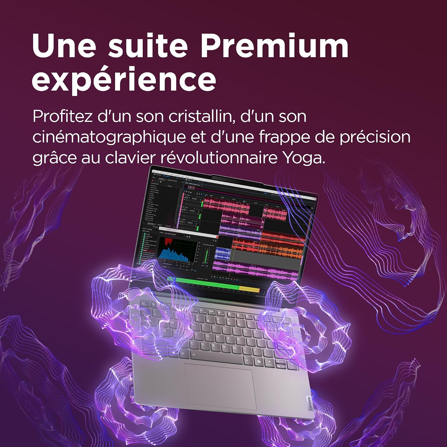 Lenovo Yoga Slim 7 14IMH9 – Ordenador portátil WUXGA de 14″ (Intel Core Ultra 7 155H, RAM de 16 GB, SSD 512 GB, Intel ARC Graphics,Windows 11 Home), Teclado retroiluminado AZERTY FR – Lunar Gris 5