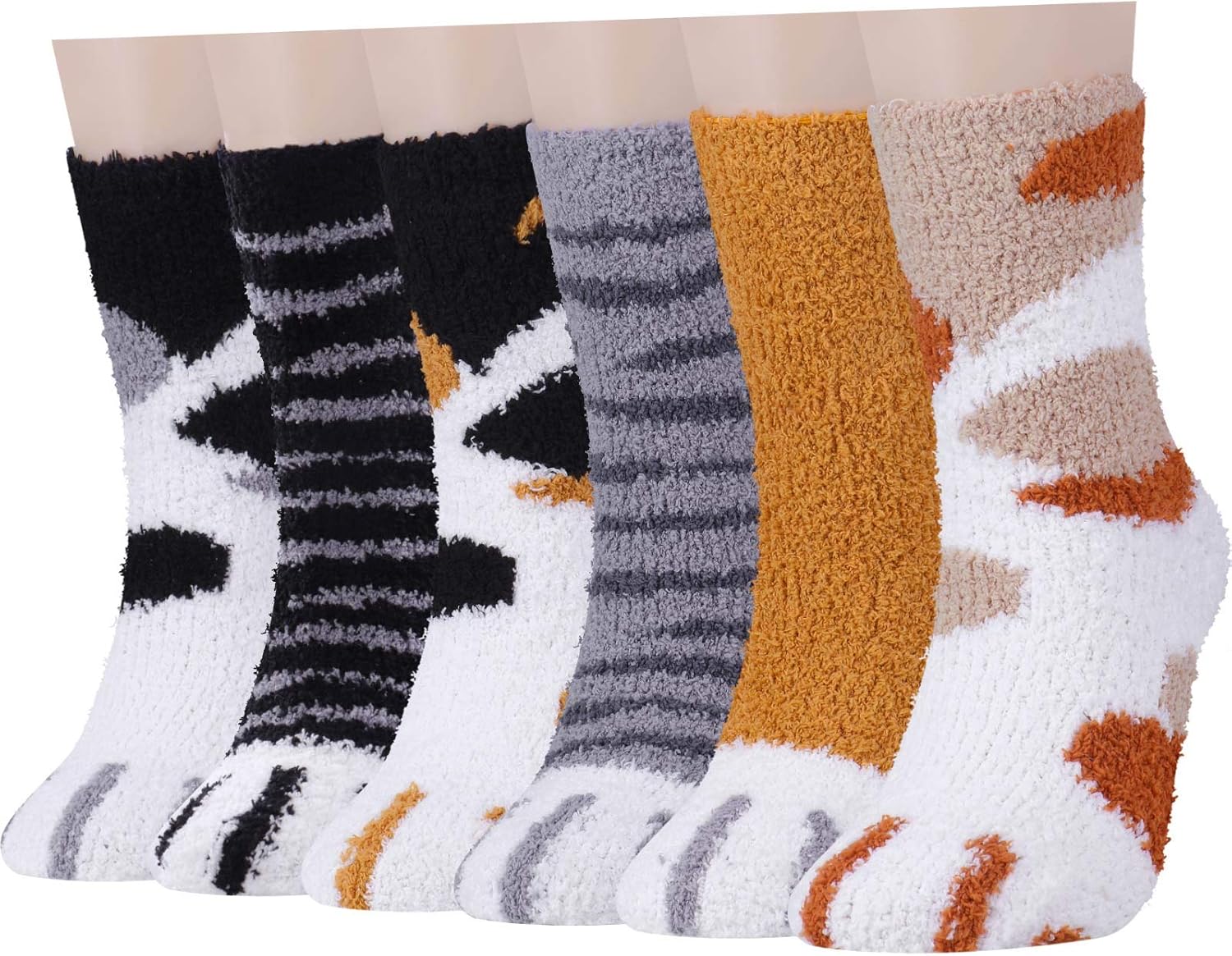 Buy Fluffy Socks For Women Cozy Winter Girls Super Soft Fuzzy Home Bed Socks With Cat Paw Pattern 6 Pairs Online In Turkey B07zrbb9wt Buy Fluffy Socks For Women Cozy Winter Girls Super Soft Fuzzy Home Bed Socks With Cat Paw Pattern 6 Pairs Online In Turkey B07zrbb9wt