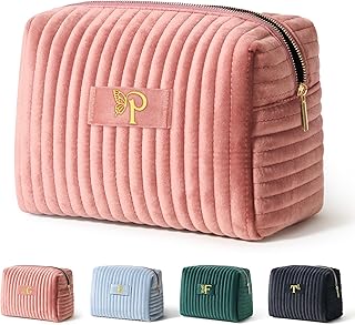 COSHAYSOO Bolsa de Maquillaje de Viaje Acolch...