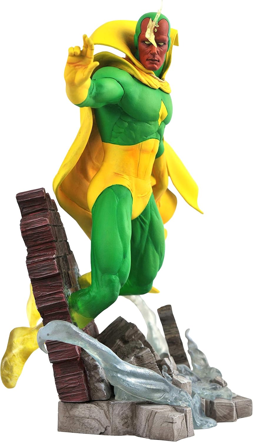 Diamond Select Toys Marvel Gallery: Vision PVC Statue, Multicolor
