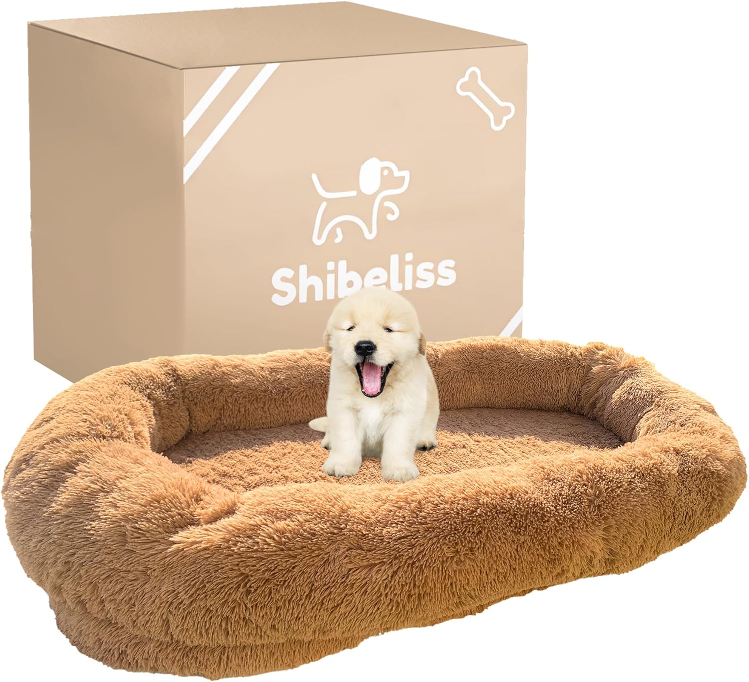 Shibeliss Comfy Human Dog Bed for People 65x40x13 Giant
