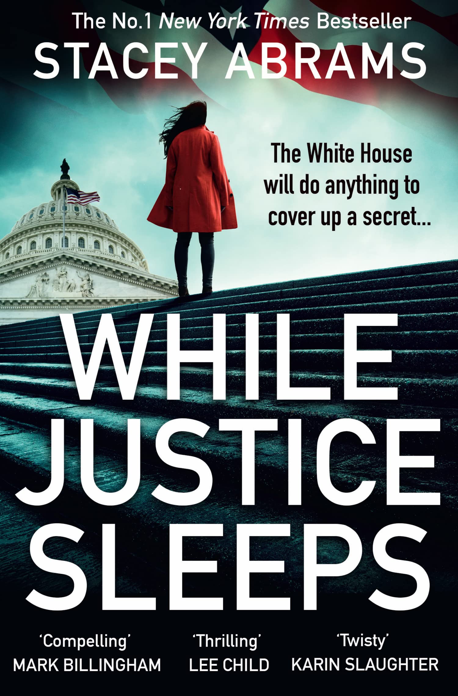 WHILE JUSTICE SLEEPS PB by Stacey Abrams (Paperback Book)