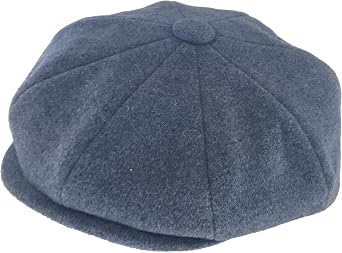 Wool 8 Panel Newsboy Cap Apple Jack Gatsby Hat Cabbie Peaky Golf Driver