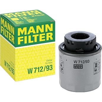 Original MANN-FILTER Oil filter W 712/93 &ndash; For Passenger Cars