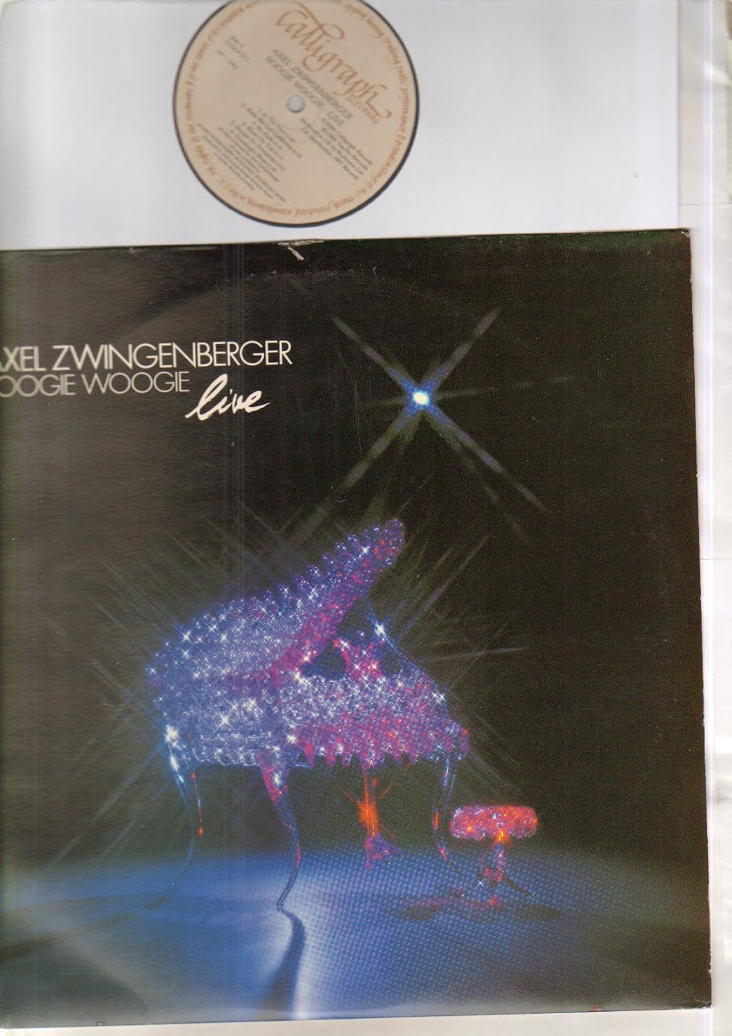 AXEL ZWINGENBERGER BOOGIE WOOGIE LIVE LP vinyl Amazon.co.uk CDs