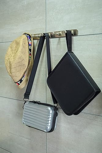 Miniatura 3 de Dale Five Pole Hooks - Gancho para toallas y llaves con 5 ganchos (níquel satinado)