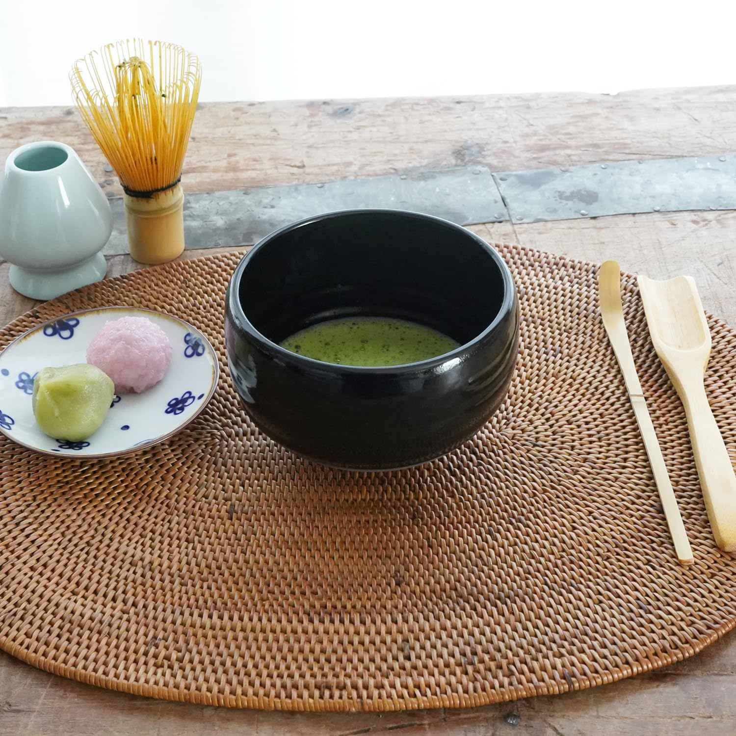 清水焼　茶道具 Amazon | COTONOHA 京都 清水焼 土物 抹茶器 六郎 すじ 20オンス