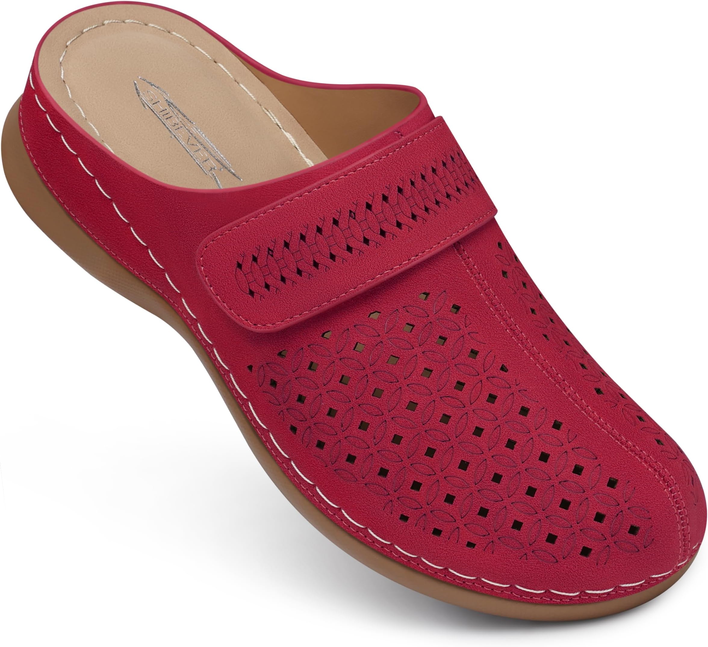 Clogs for Women Mules Shoes: Comfortable Slip On Closed Toe Sandals Summer Casual Walking Platform Slides