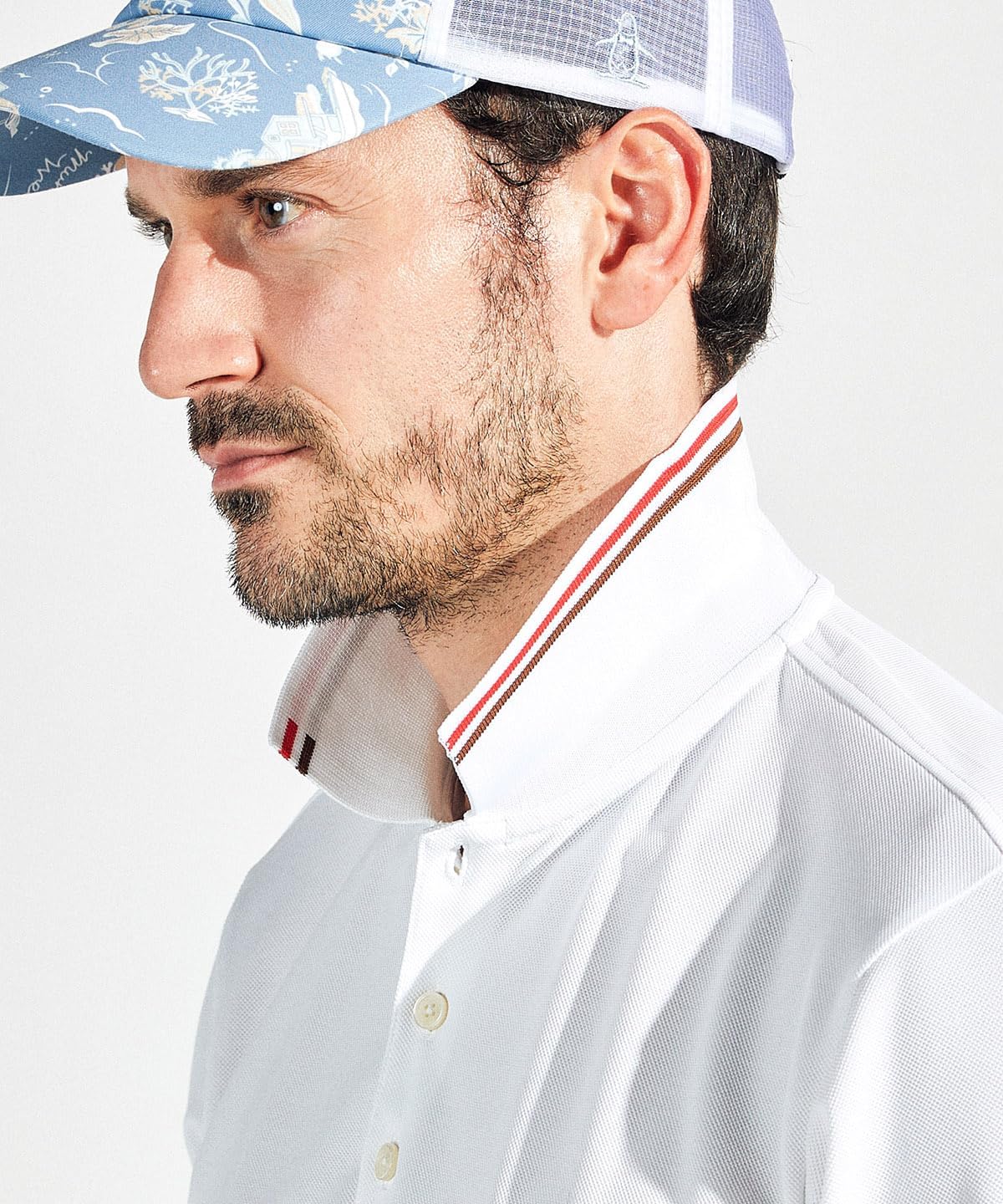 Amazon | [マンシングウェア] 半袖シャツ 襟付き 鹿の子 フィラシス