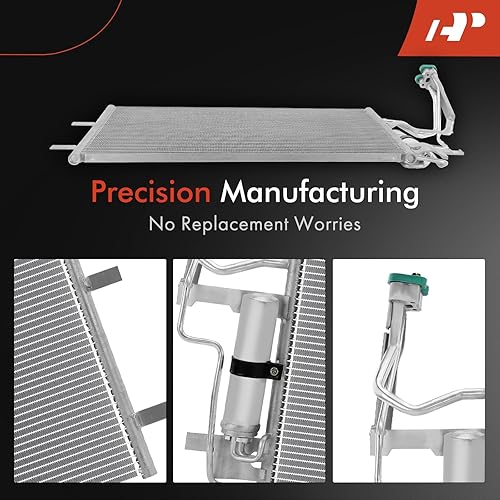 Miniatura 8 de A-Premium Aire acondicionado Condensador A/C Compatible con Mazda 3 2004-2009 2.0L 2.3L, 5 2006-2010 2.3L