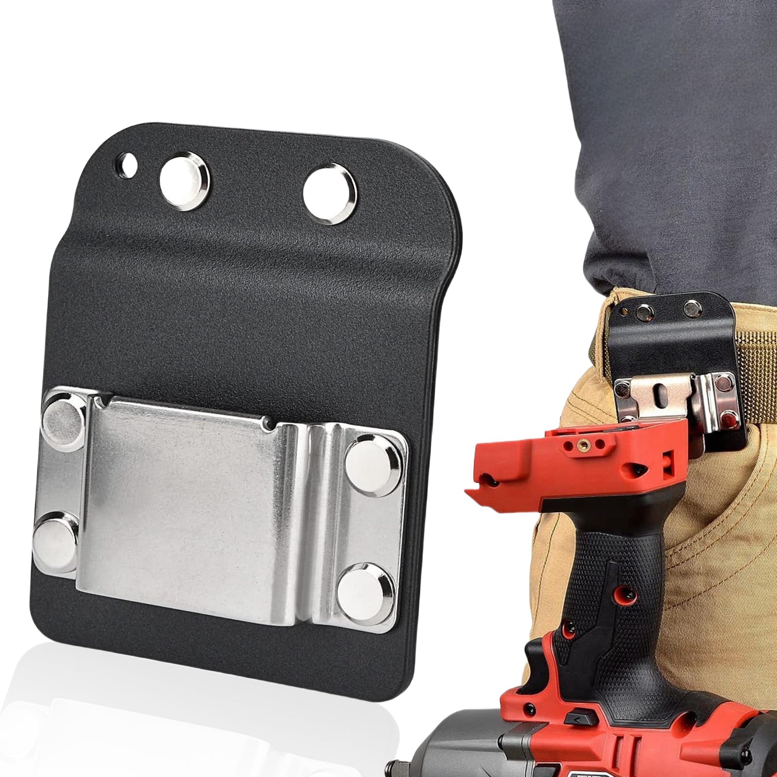 Fondina Per Trapano In Tessuto Oxford 1200D – Supporto Multifunzionale Con Cintura A Sgancio Rapido, Adatto A Cinture Fino A 8 Cm
