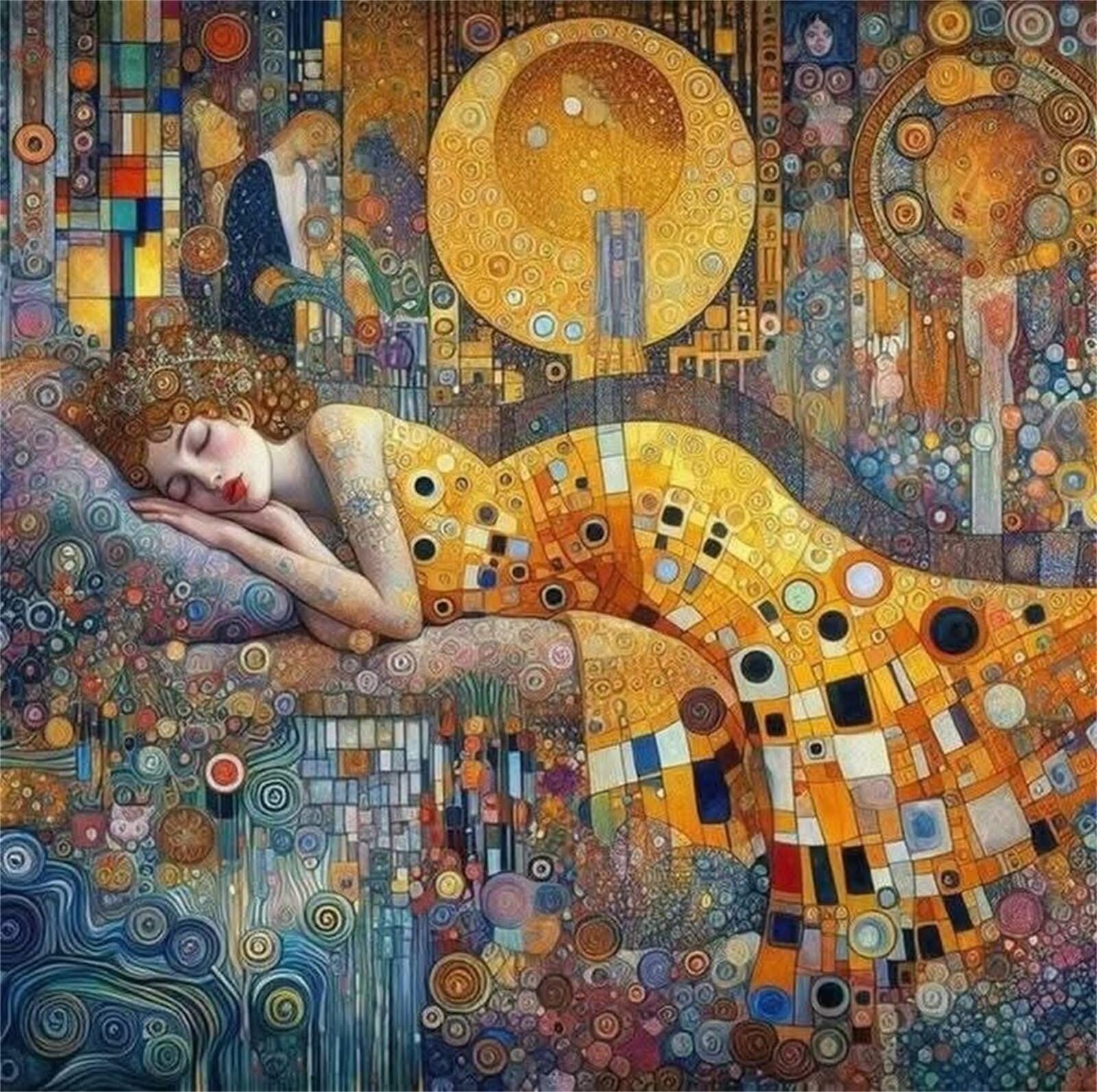 Puzzle 1000 elementów dla dorosłych kobiet w stylu retro, klasyczne puzzle układanki 65 x 65 cm, gra zręcznościowa dla całej rodziny, kolorowe układanie puzzli, dekoracja domu