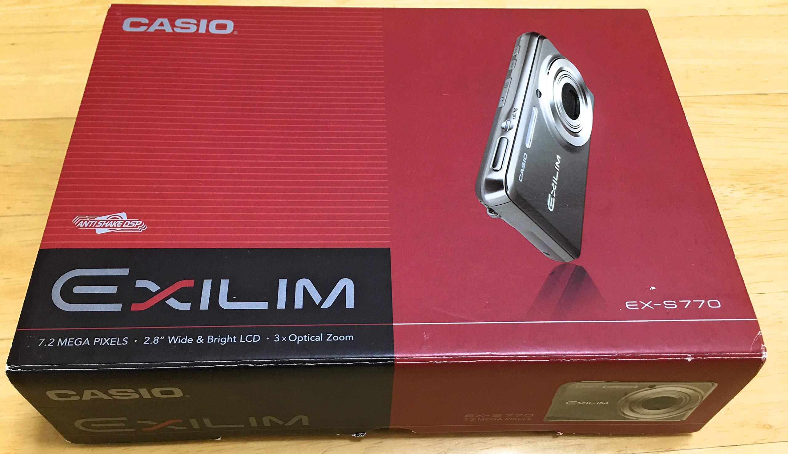 Amazon | カシオ計算機 デジタルカメラ EXILIM CARD EX-S770SR 