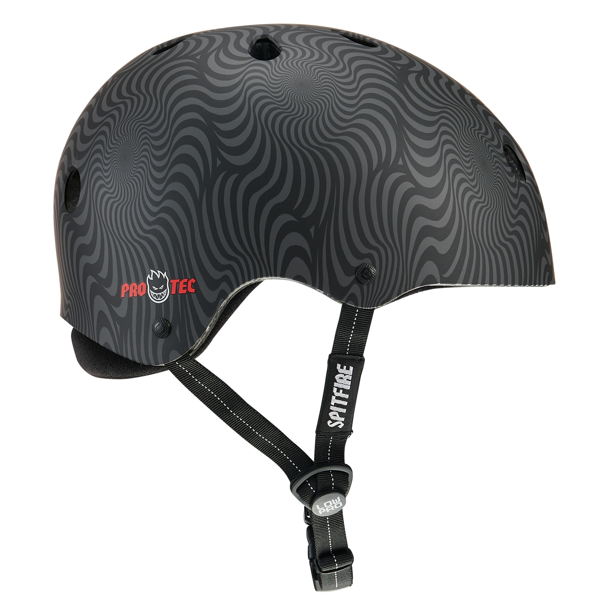 Pro-Tec Low PRO Triple Certified Helmet - Ideal for Skateboarding, Bicycling, BMX and Roller Skating
