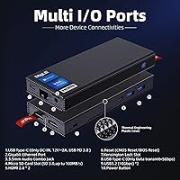 Vista 2 de MeLE PCG02 Pro Mini PC Stick Celeron N5105 (hasta 2.9 GHz) 8 GB 128 GB Micro computadora sin ventilador de escritorio pequeño con Gigabit Ethernet