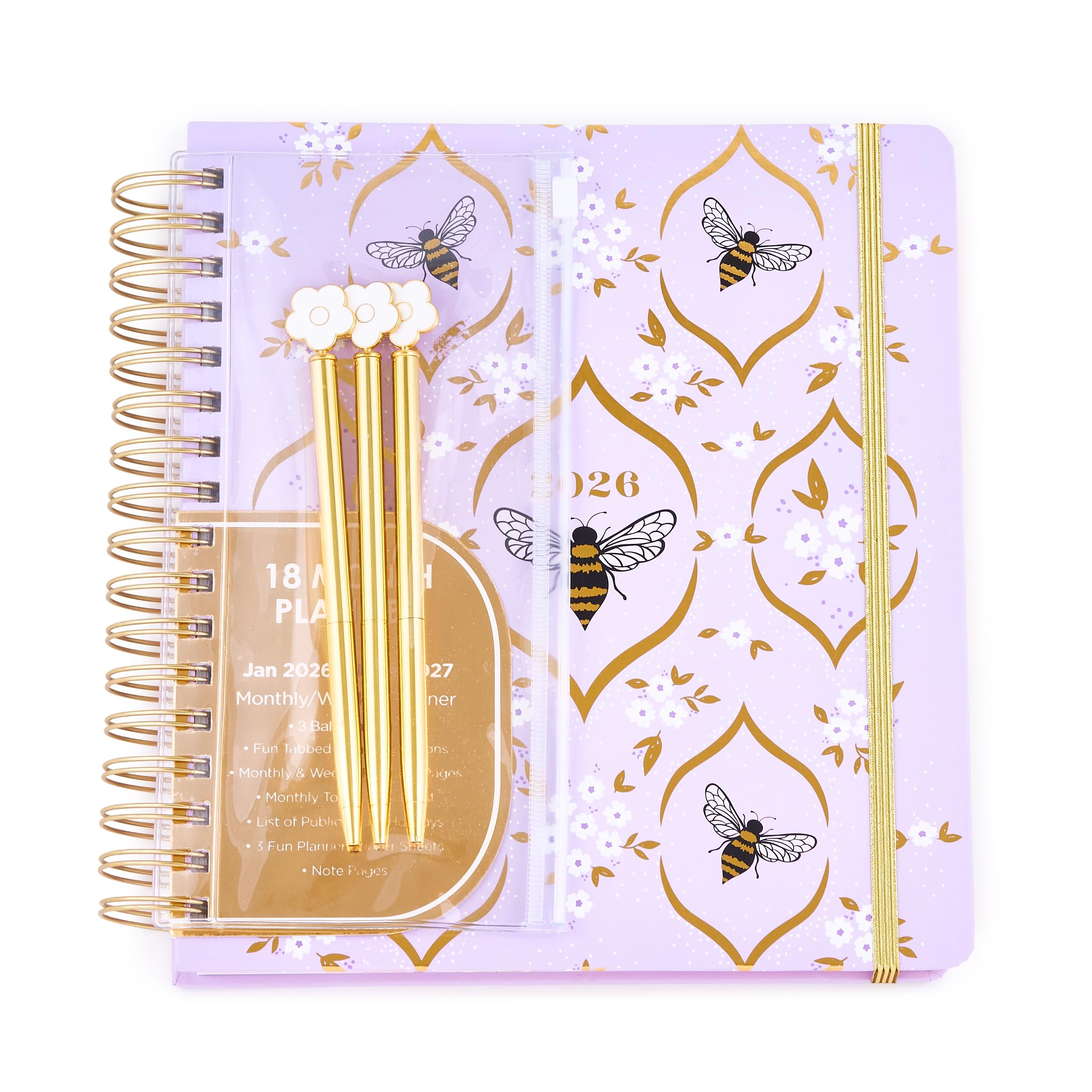 Amazon.com : Votum 18 Month Hard Cover Planners/Calendars 10