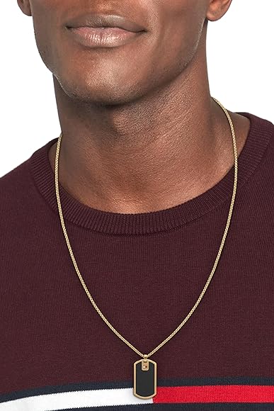Tommy Hilfiger Jewelry Halskette für Herren Gelbgold - 2790432  