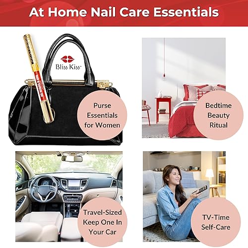 Miniatura 6 de NUEVO Bliss Kiss simplemente aceite puro de cutícula y uña kit principiante