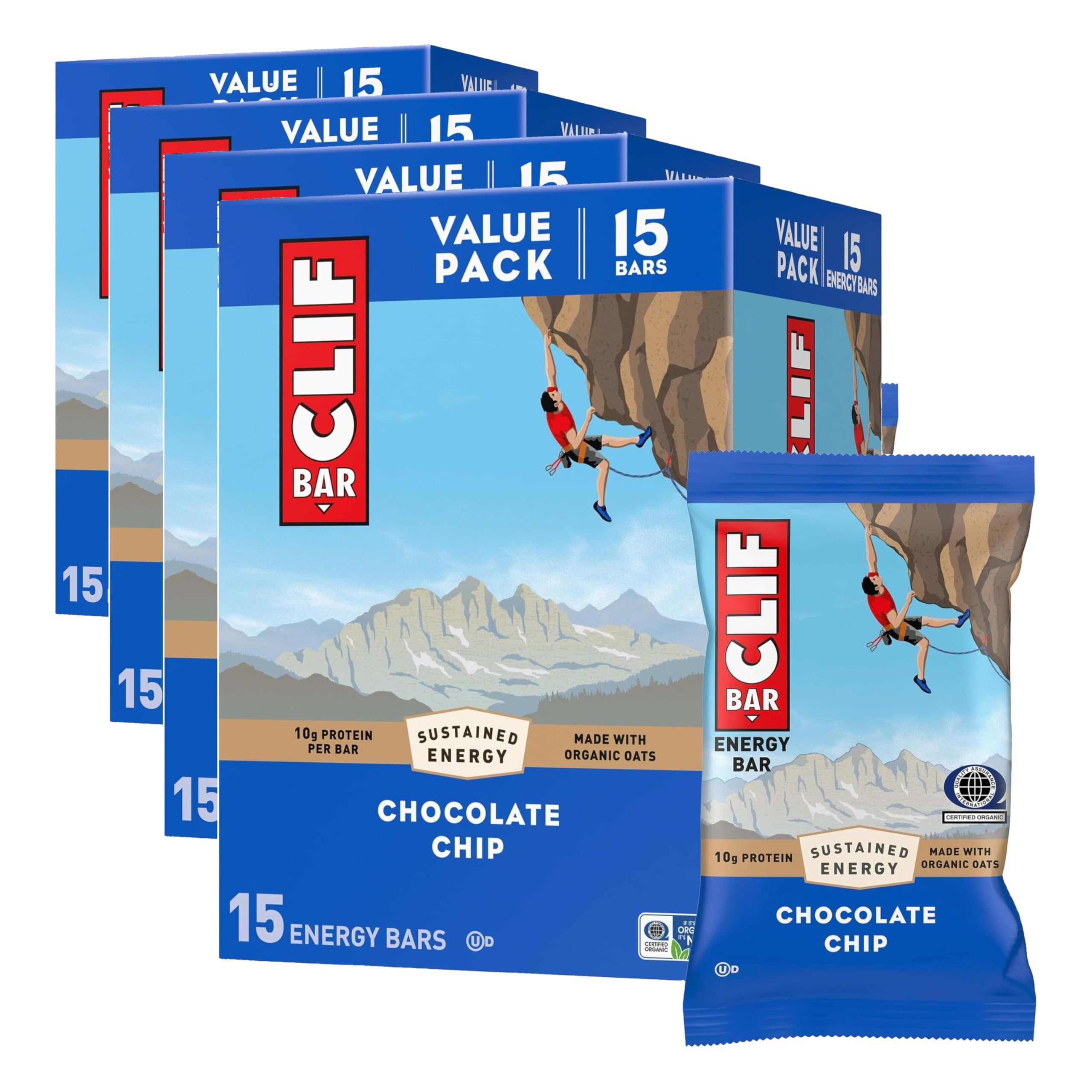 CLIF BAR Protein Energy Bars, Crunchy Peanut Butter, 15ct — Amazon image 22