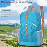 Levayhill 25L Foldable Hiking Backpack,Small Packable Daypack | Lightweight Collapsible Bag,Water Repellent Travel Basic-Daypack,Men Women Camping Cycling Rucksack Outdoor Back Pack