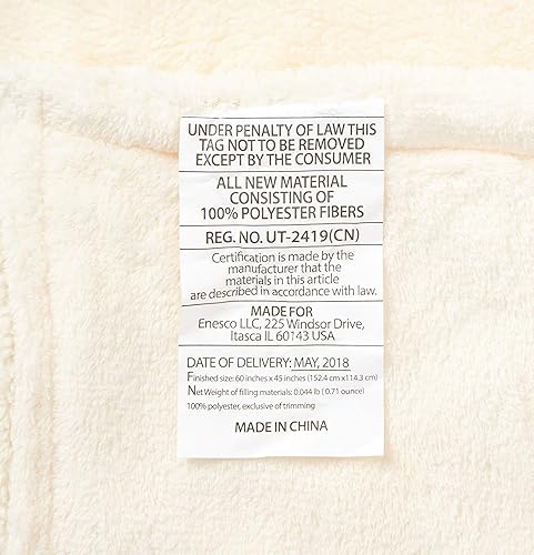 Miniatura 8 de Department 56 Snowpinions - Manta de nieve de elefante, 60 pulgadas, multicolor