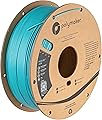 Polymaker ASA 1.75mm Teal Cardboard Spool Heat Resistant Weatherproof ASA 1.75mm - PolyLite ASA 3D Printer Filament Teal Perfect for Printing Functional Parts Outdoor