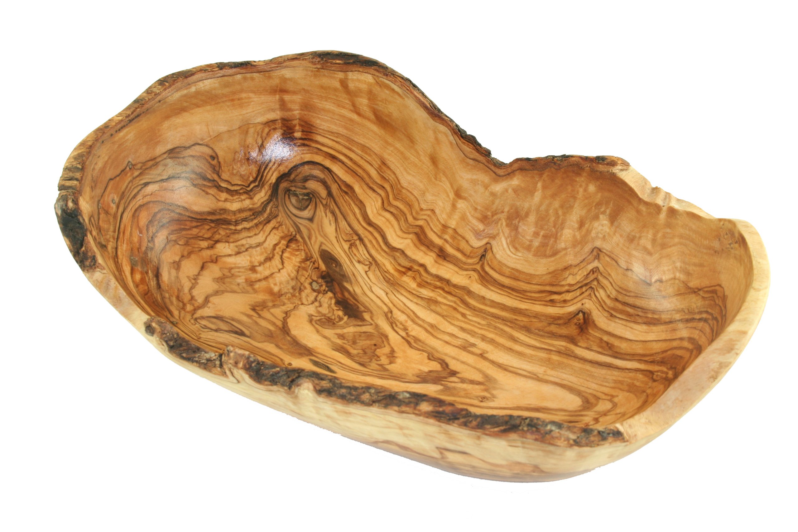 D.O.M. Schale als Obstschale oval 30-33 cm aus Olivenholz