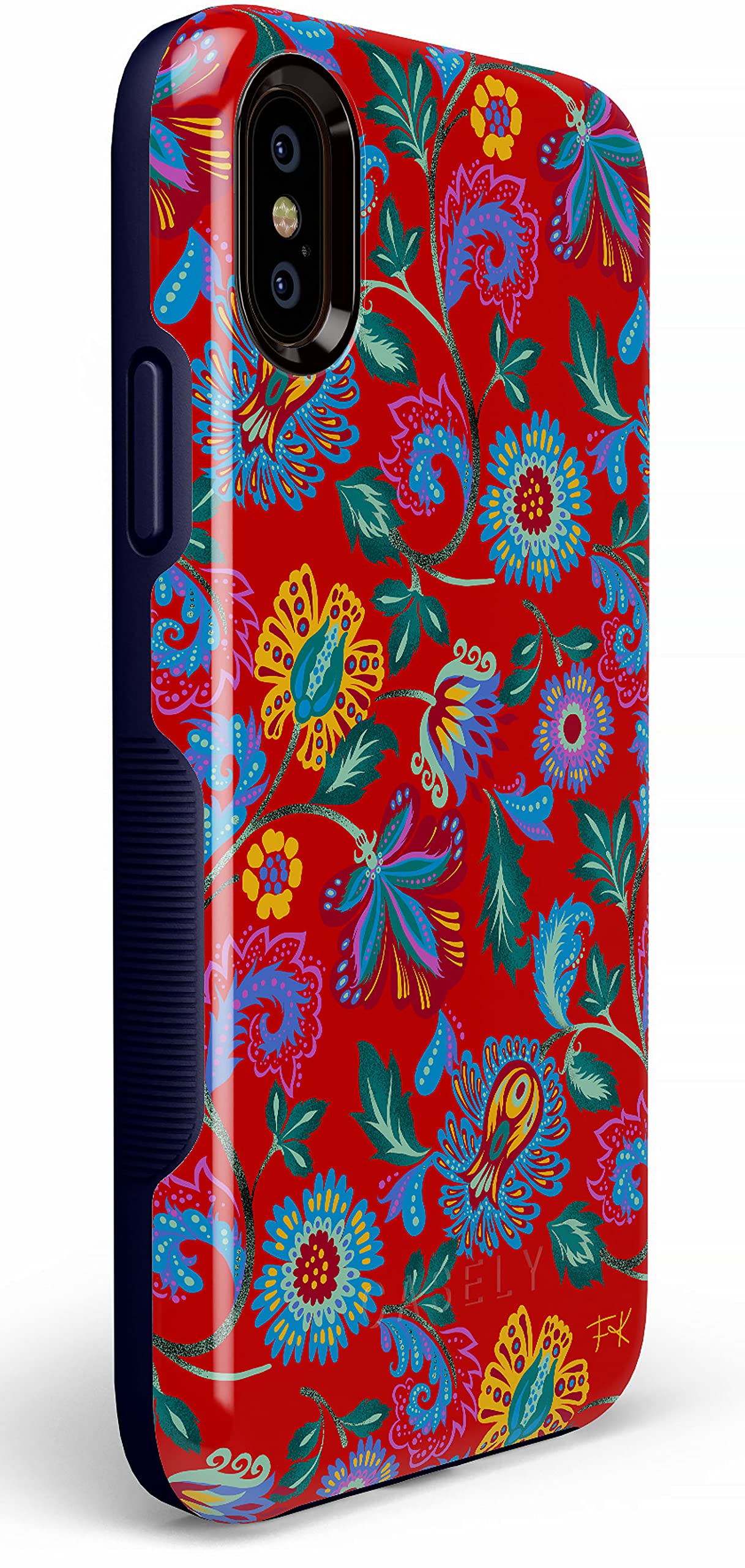 Amazon.com: Casely iPhone Xs Max Case | Painted Flowers | Frida