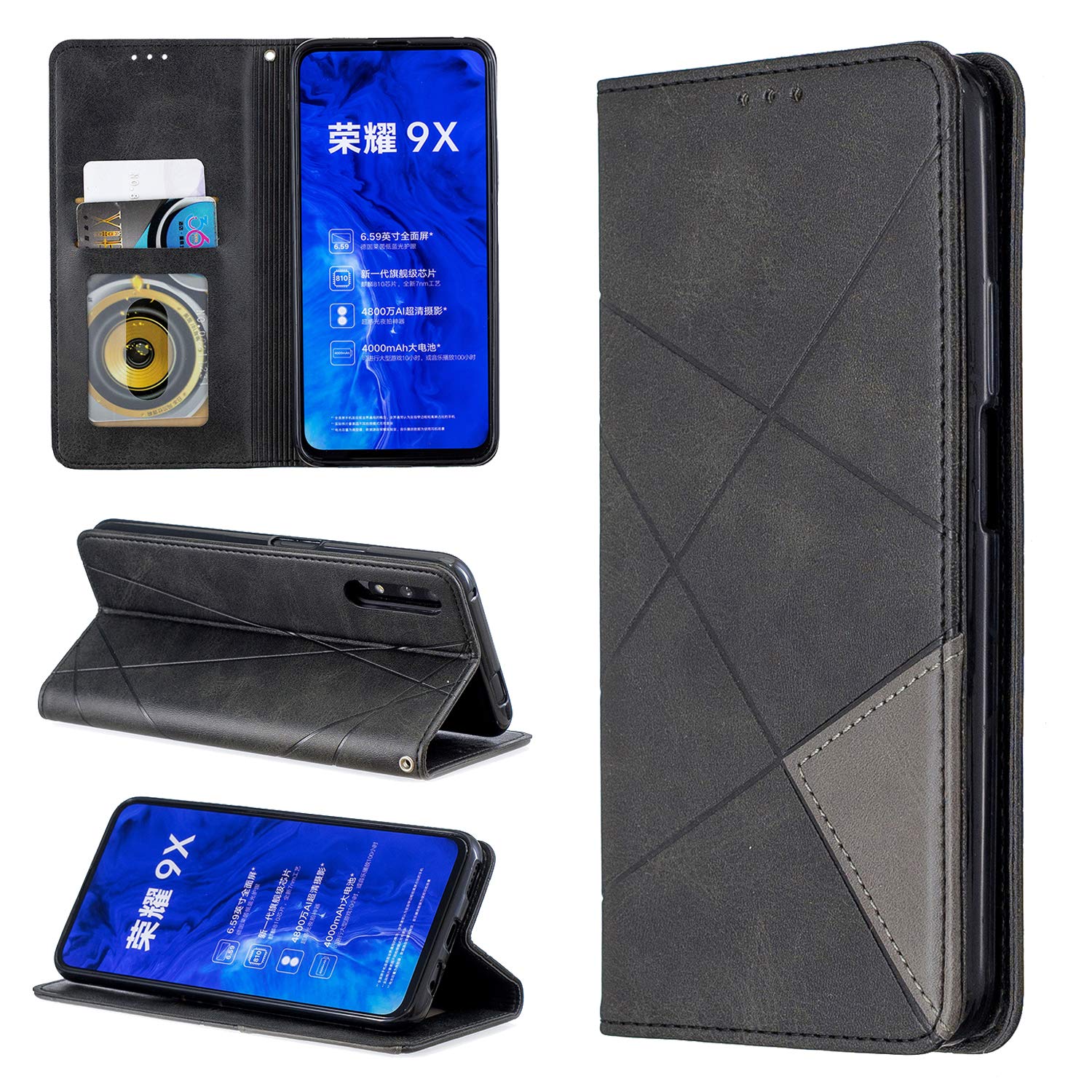 UFFICIALE FOR HONOR ICONE CUSTODIA COVER A PORTAFOGLIO PER APPLE iPHONE