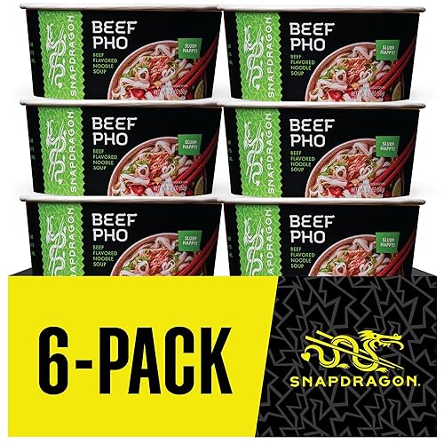 Miniatura 16 de Snapdragon Laksa - Cuencos de fideos instantáneos de curry Sabor a curry de coco con fideos de arroz Sin gluten Sin MSG añadido 2.1 oz