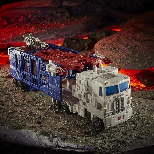 Miniatura 5 de Transformers Toys Generations War for Cybertron: Kingdom Leader WFC-K20 Ultra Magnus Figura de acción – Niños a partir de 8 años, 7.5 pulgadas