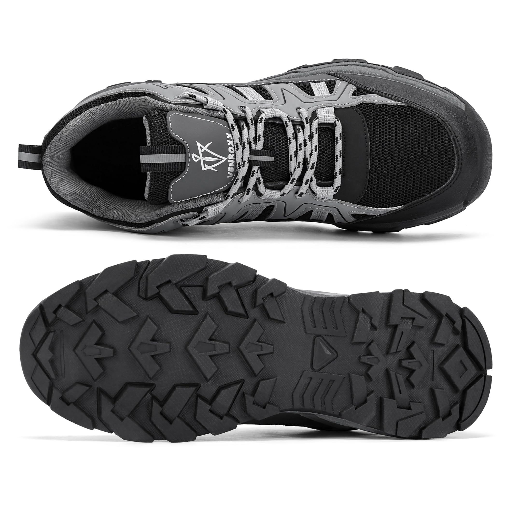 Chaussures Basses de Randonnée Homme Légeres - Baskets de Trekking Antidérapantes Respirantes - Confortables pour Marche Sportive et Trail