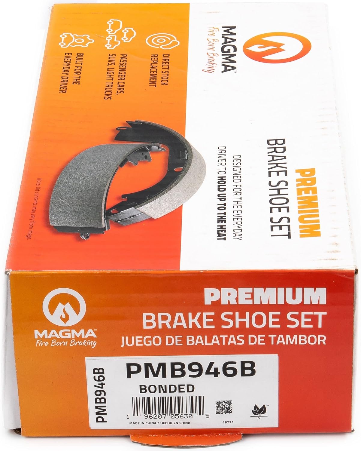 MAGMA Premium PMB946B Parking Brake Shoes