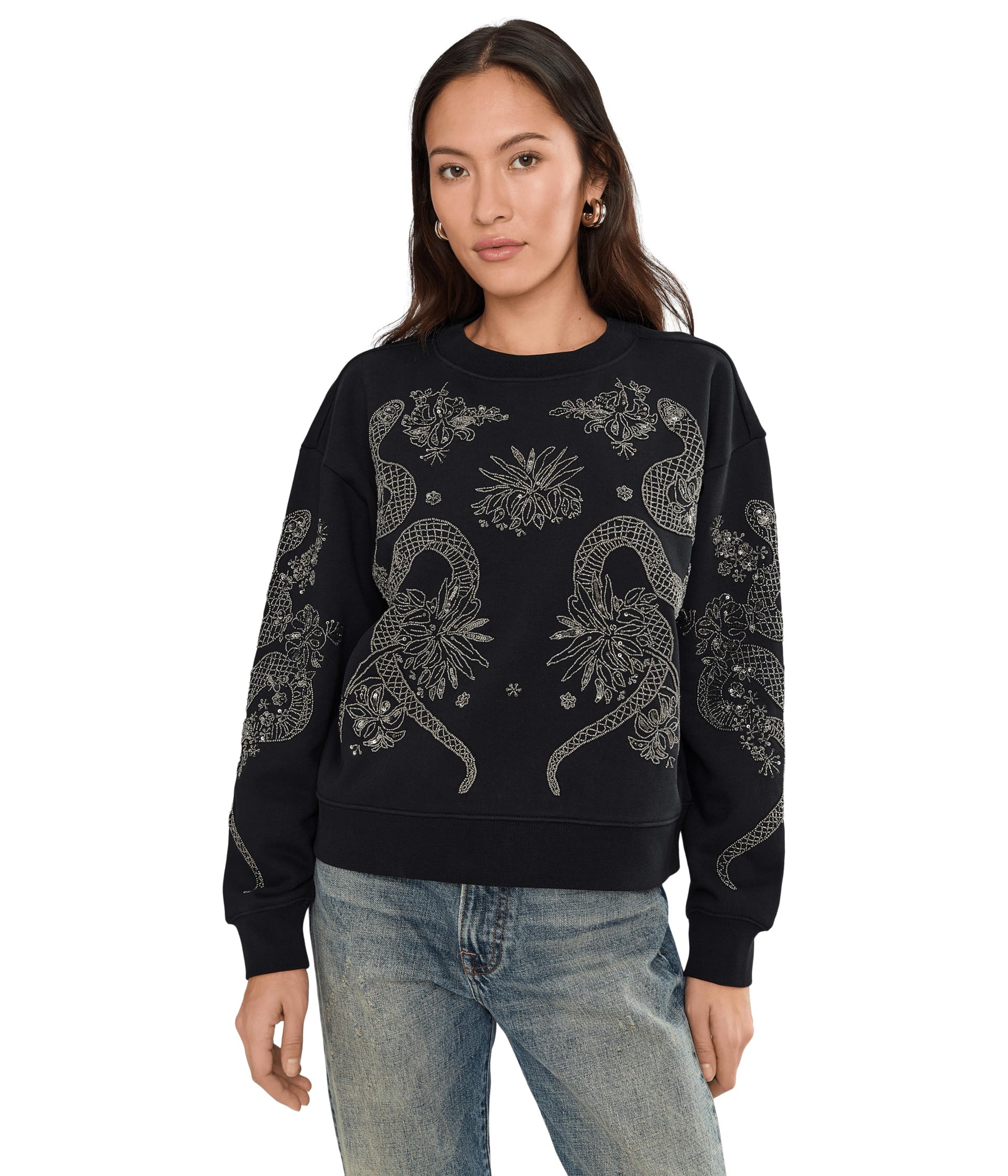 AllSaints Womens Cecile Pippa Sweatshirt