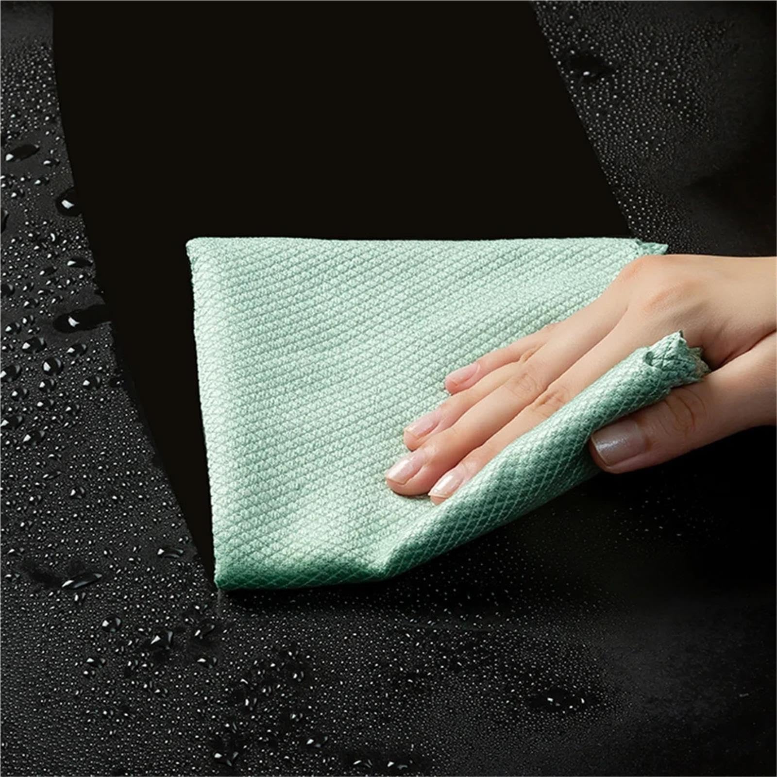 10 Chiffons de Nettoyage en Microfibre for Verre