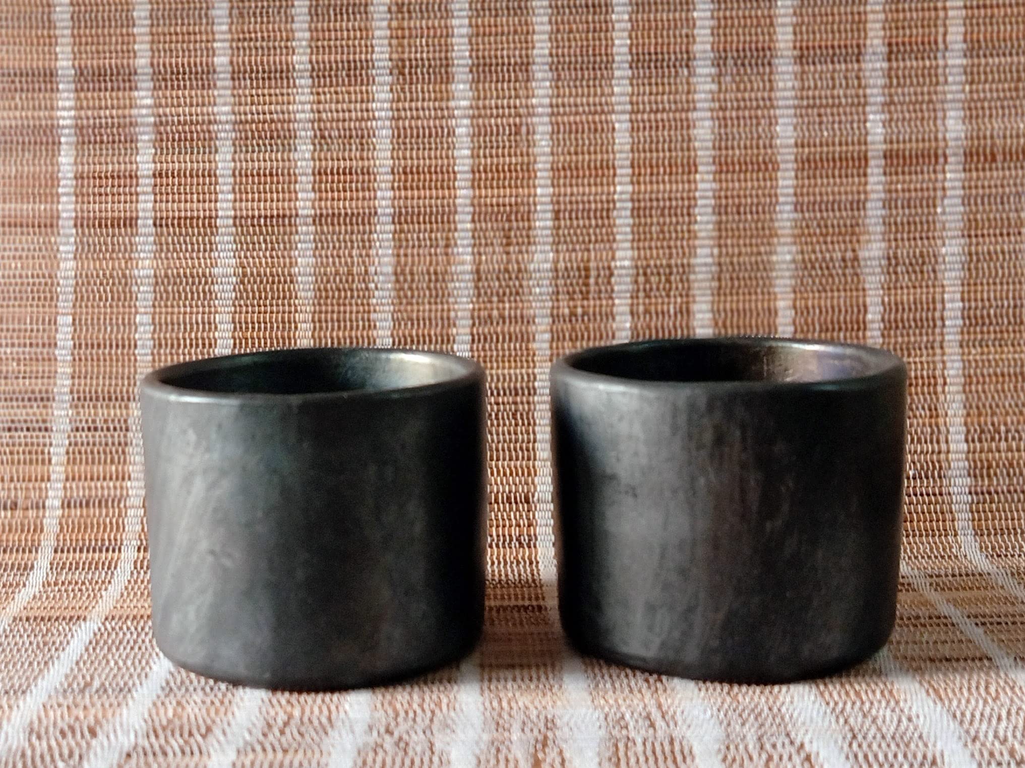 Terracotta by Sachii Longpi Black Pottery Tumbler Small