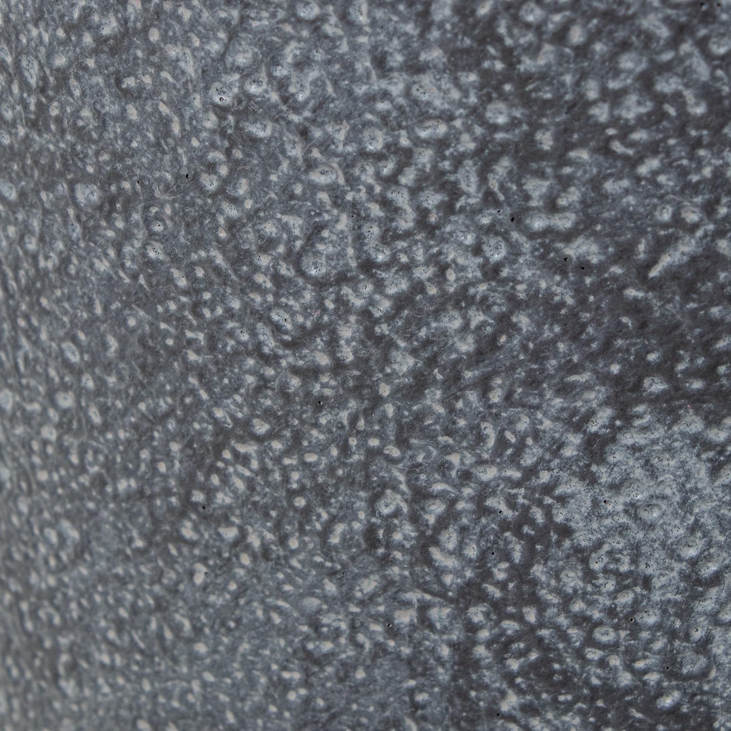 DRW Portaombrelli Ceramica Rotondo Grigio Ø25x50cm