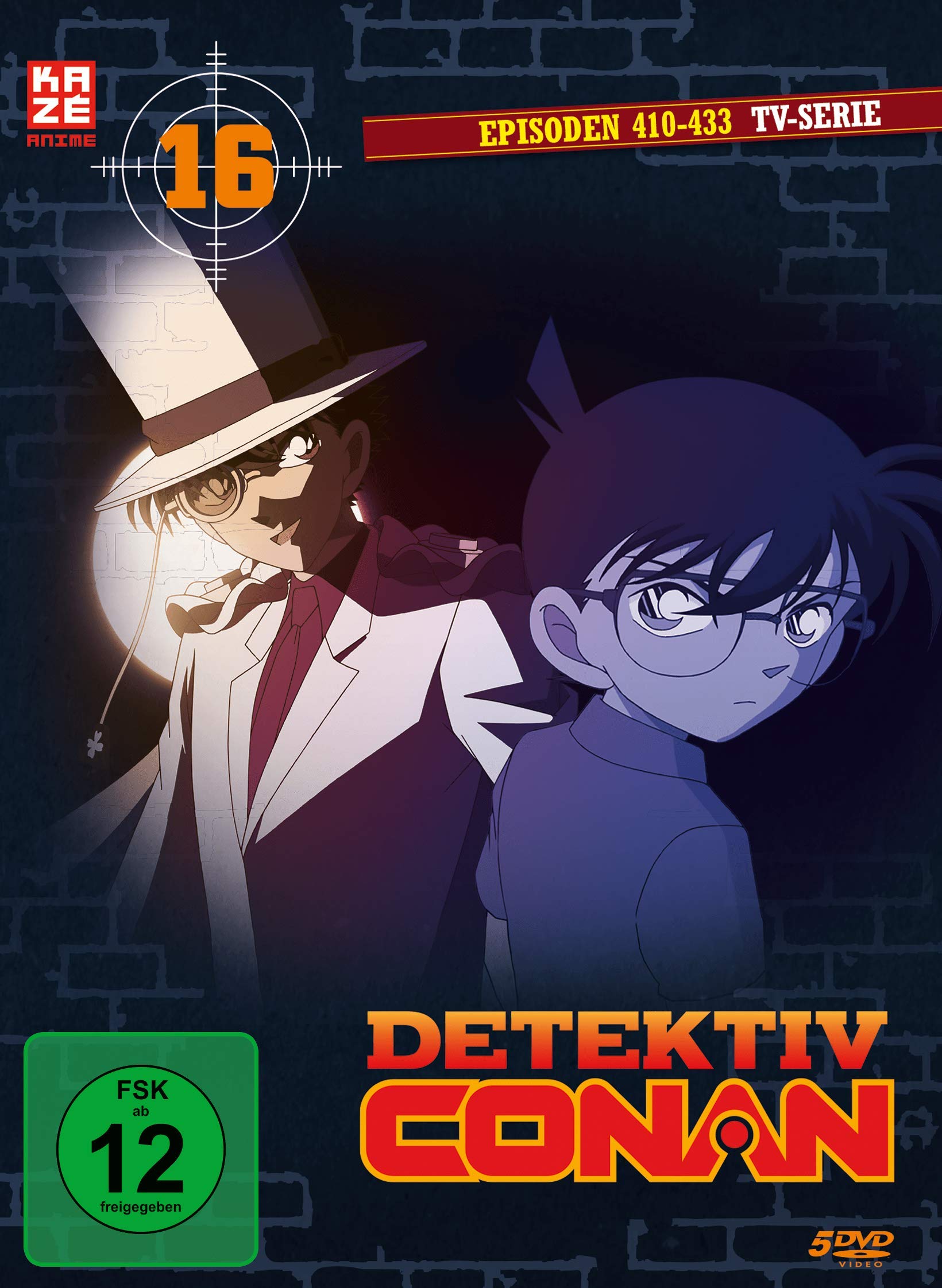 Detektiv Conan - TV-Serie - DVD Box 16 (Episoden 409-433) [Alemania]