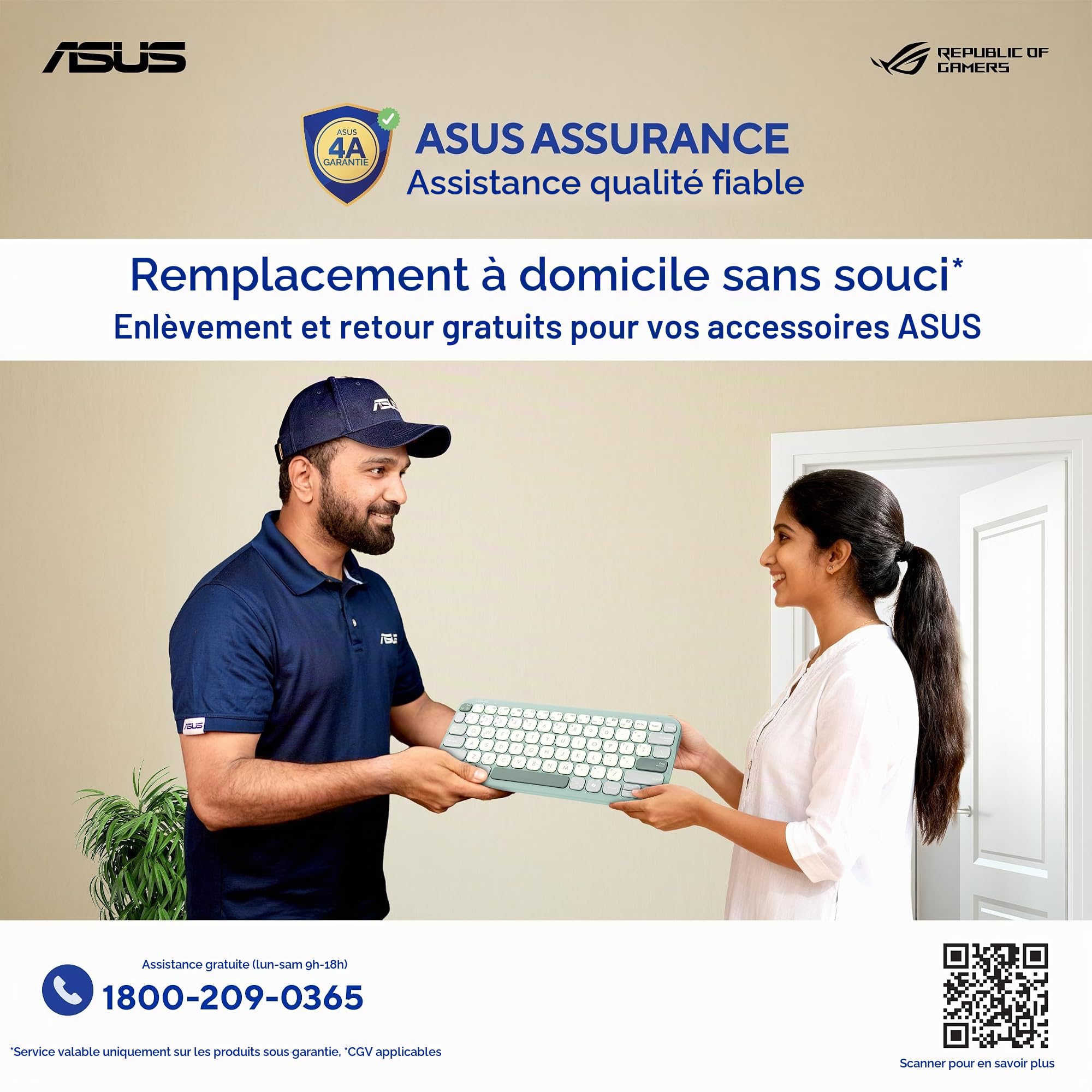 ASUS - Sac à dos ROG Ranger BP2701 Gris