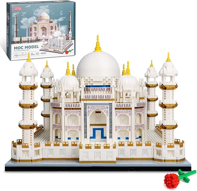 QLT Micro Mini Blocks Taj Mahal Architecture Building Toy Display Famous Archite&hellip;