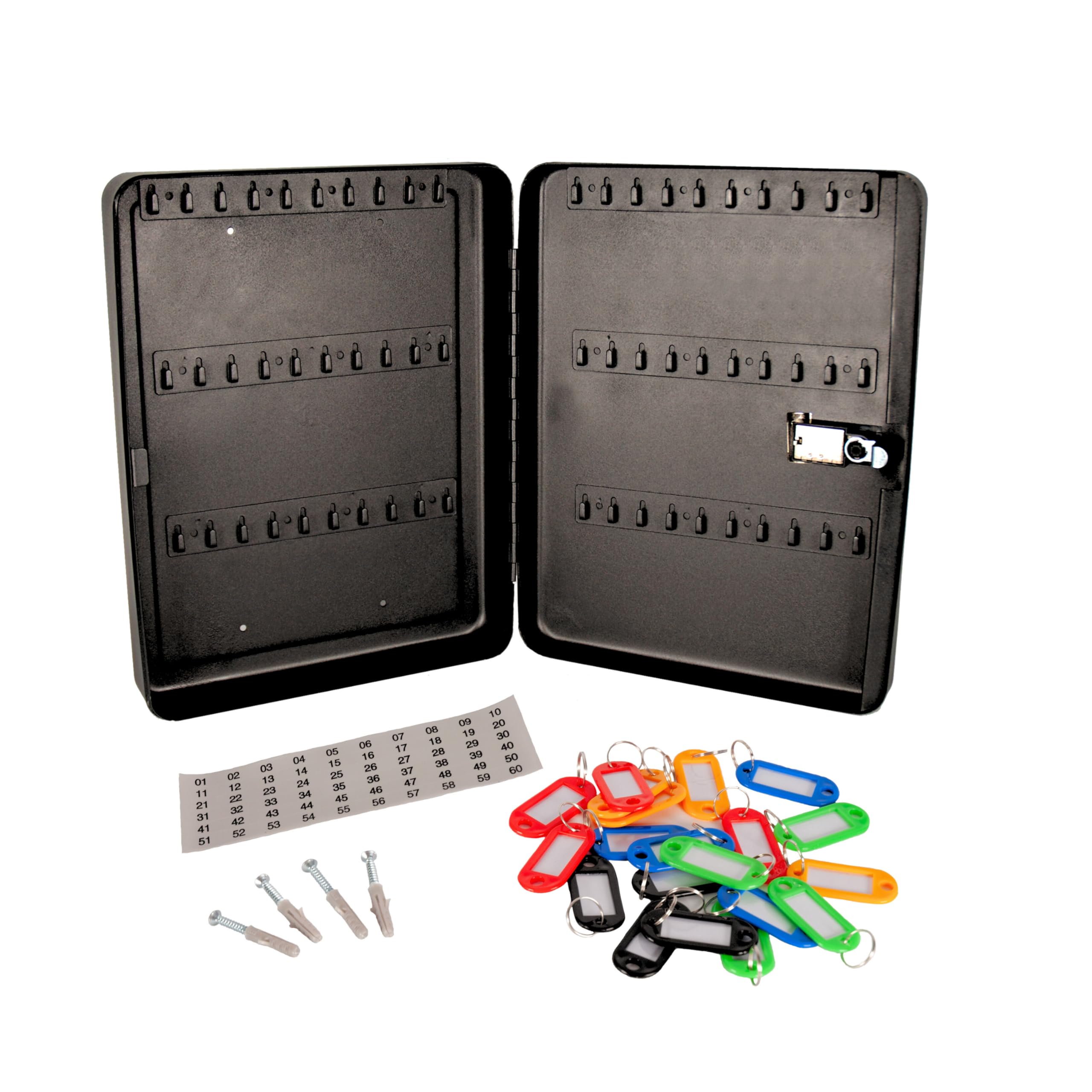 Cathedral Products 60-Key Capacity Combination Lock Key Cabinet