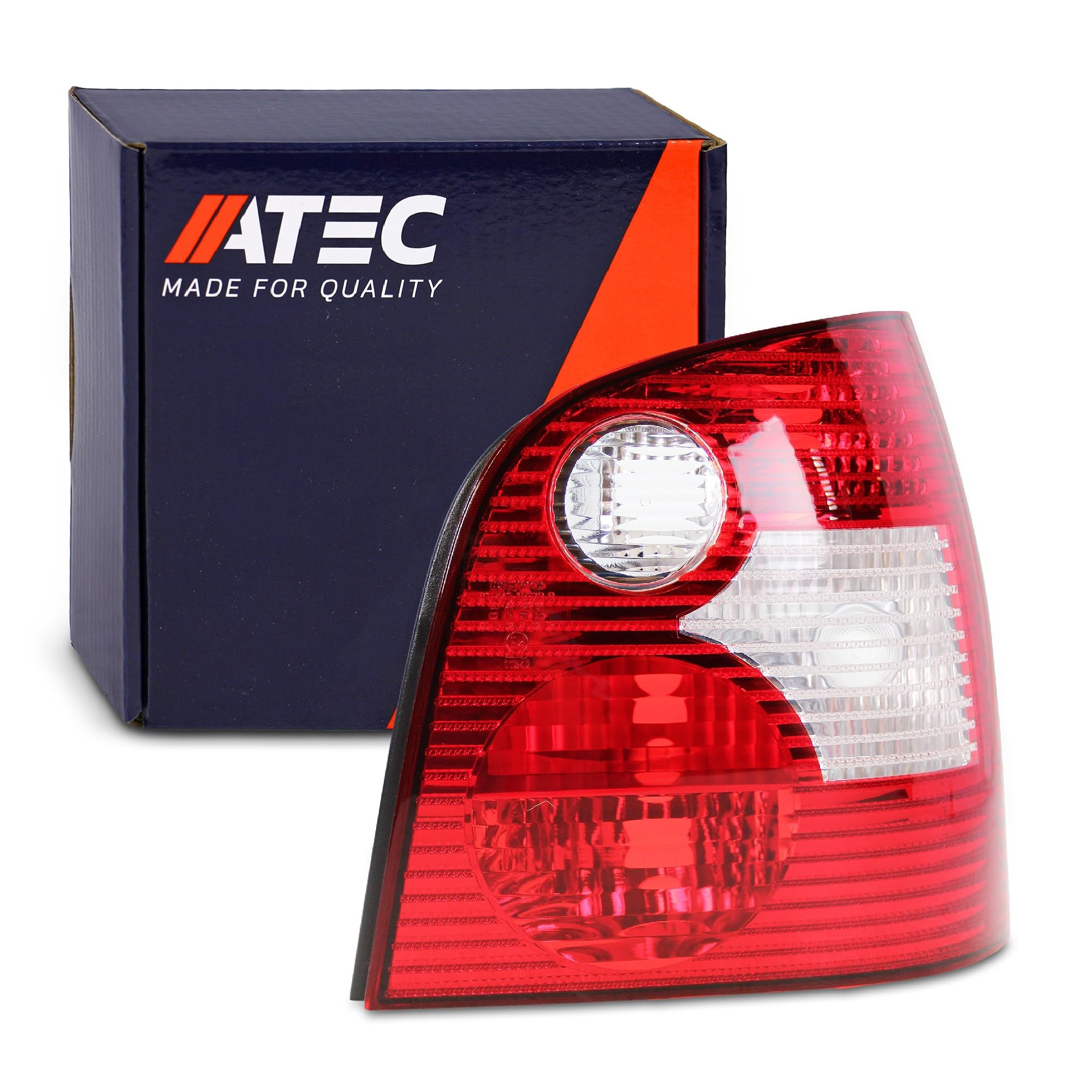 ATEC Germany 1x fanale posteriore combinato indicatore di direzione destro bianco senza portalampada Compatibile con VW POLO (9N_, 9A_)
