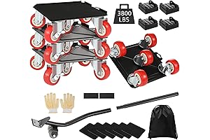 Heavy Duty Furniture Dolly: Effortlessly Move Pianos, Appliances, and More with Incredible Swivel Wheels