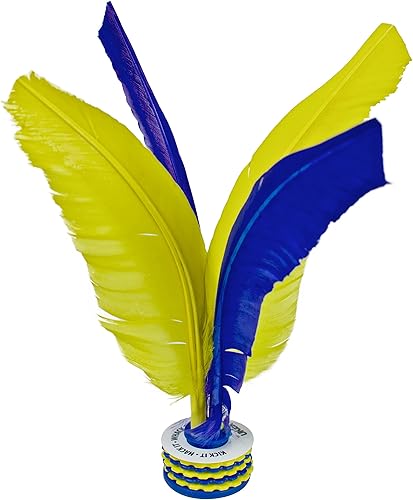 Miniatura 8 de UKICK - Kick it hack it whack it Volante  Juguete deportivo Jianzi Foot Plumas personalizables y discos profesionales para desafíos de 6 niveles 1