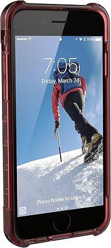 Miniatura 7 de URBAN ARMOR GEAR UAG iPhone 8iPhone 7iPhone 6s pantalla de 4.7 pulgadas Plyo pluma-ligera resistente carmesí funda militar para iPhone probada