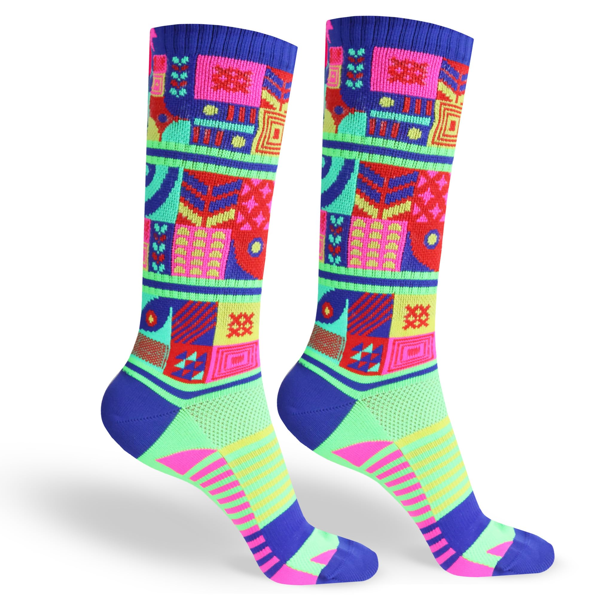 in s(h)ock Barcelona Sport-Socken für Männer und Frauen - Ideale Socken für Laufen, Basketball, Radfahren und Pade
