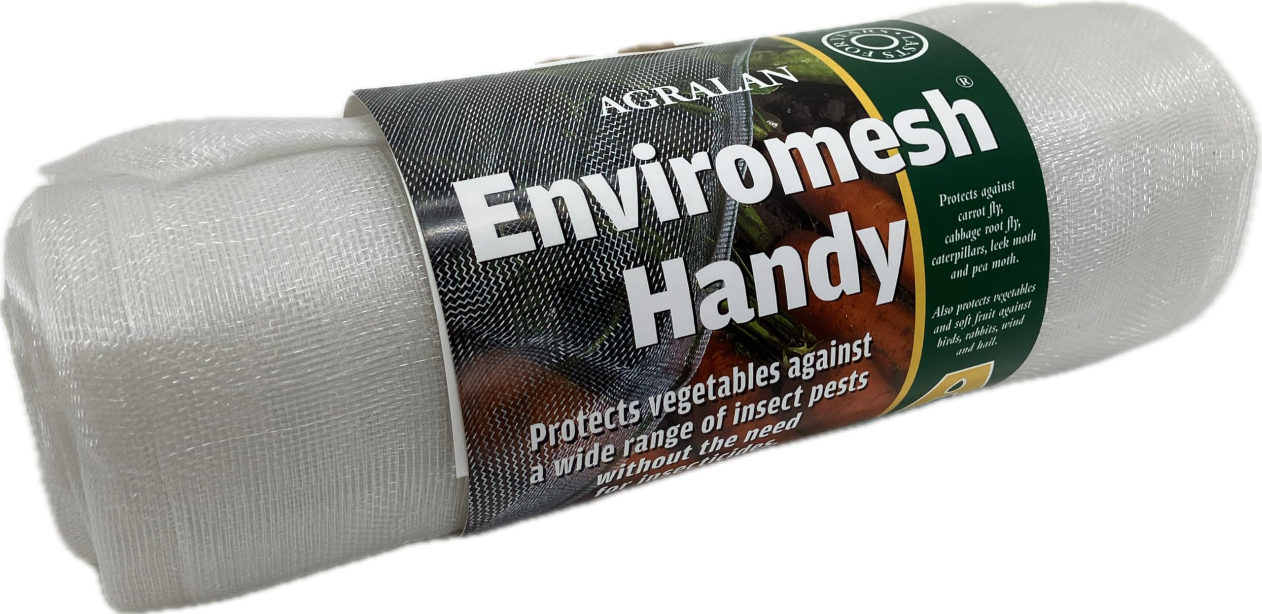 Agralan Enviromesh Fine Garden Insect Netting Mesh For Crop & Vegetable Pest Protection, Roll (Handy - 1.83m x 3m)