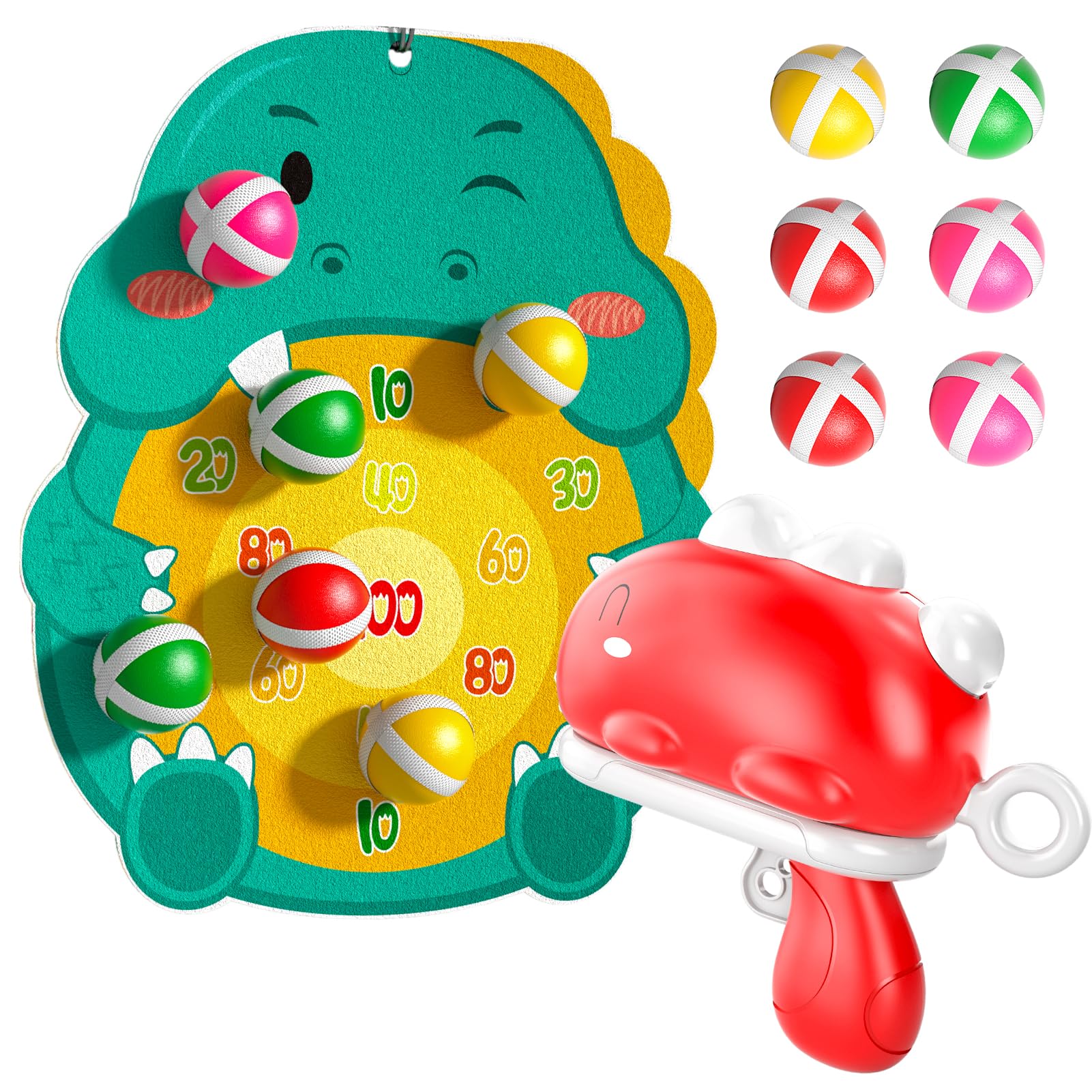Bennol Outdoor Toys Gifts for 3 4 5 6 Year Old Boys Kids, Dinosaur Outdoor Games Dart Board Toys for Kids Ages 3-5 6-8, Birthday for 3 4 5 6 Year Old Boys Kids
